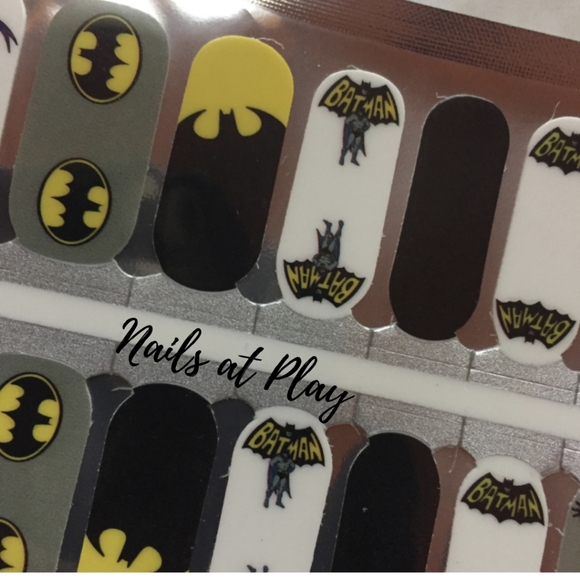 5 for $15 Nail Wraps- Batman - Picture 2 of 4